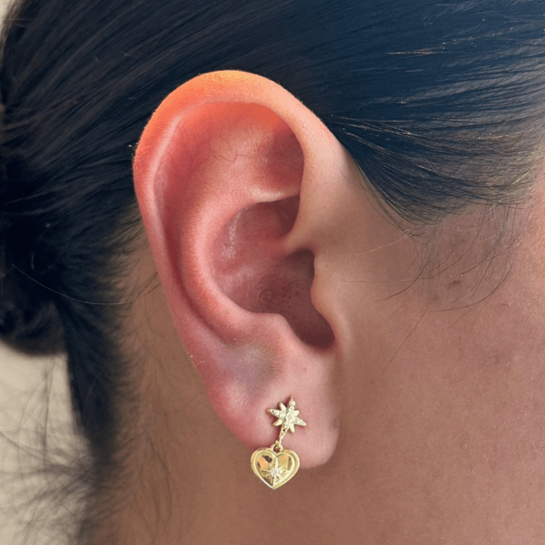 LOVELY SPARK EARRINGS - ARETES - Malandra Jewelry - ERA155 - 60252400014C