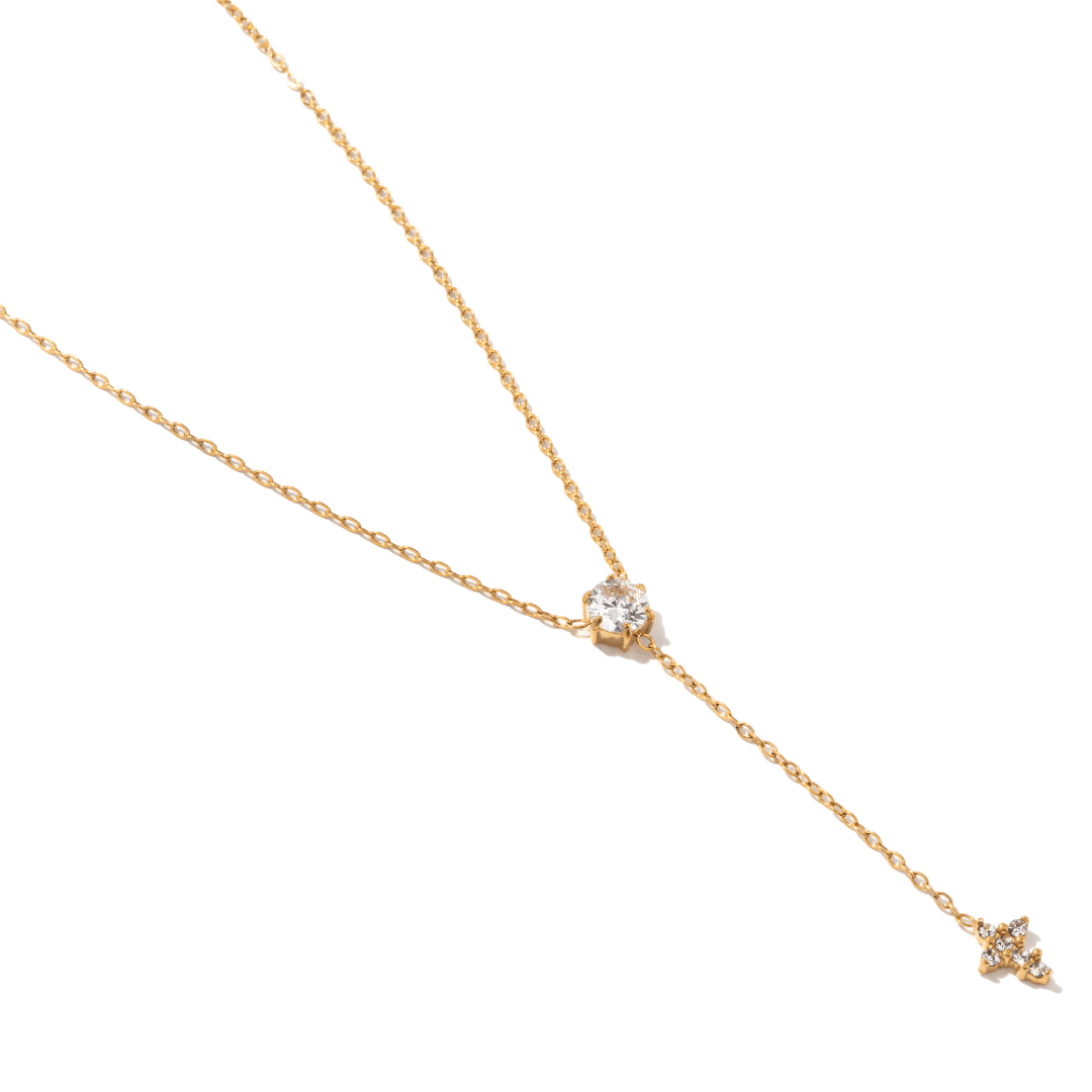 LUCENT LARIAT NECKLACE - COLLARES - Malandra Jewelry - EUWC531-JDN0212232