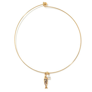 LUCENT ORBIT CHOKER - COLLARES - Malandra Jewelry - EUWC558-JDN0301327