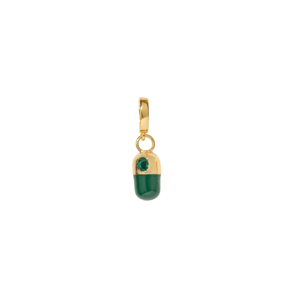 LUCKY PILL CHARM - DIJES - Malandra Jewelry - EYHD118-3D PILL