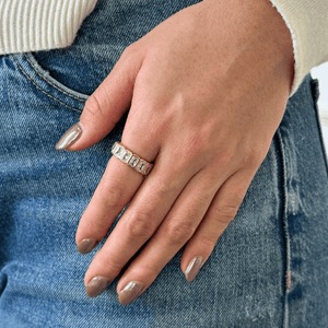 LUMEN BLOCK RING - ANILLOS - Malandra Jewelry - EUWR367.6-JDR0105008-6