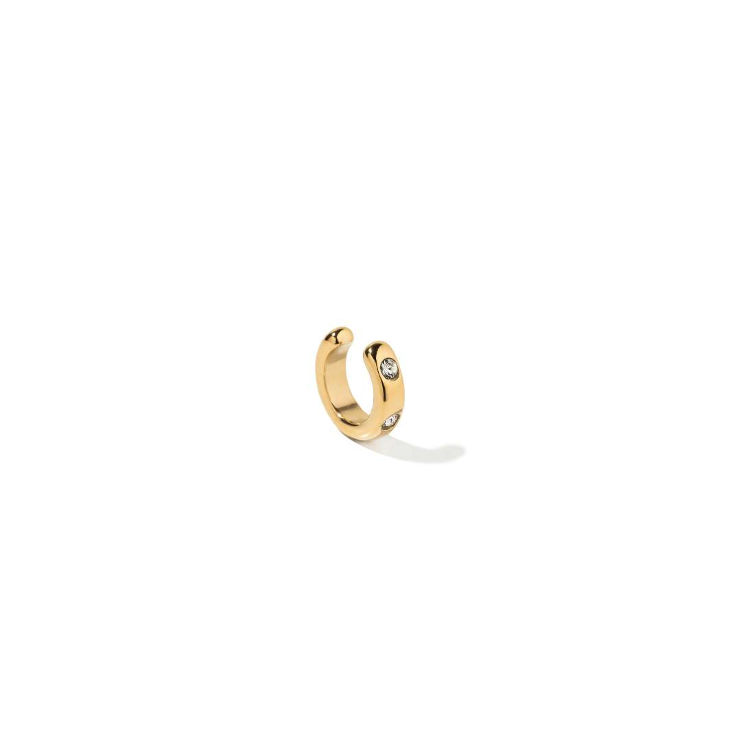 LUMI ICON EAR CUFF - ARETES - Malandra Jewelry - EUWA245 - DZJDE202506234NINA