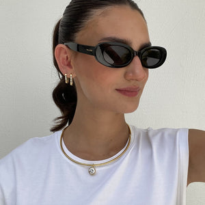 LUMINA CIRCLE CHOKER - COLLARES - Malandra Jewelry - AC1581-U68437