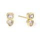 LUMINA MOSAIC STUDS - ARETES - Malandra Jewelry - EZAA77-EP5916