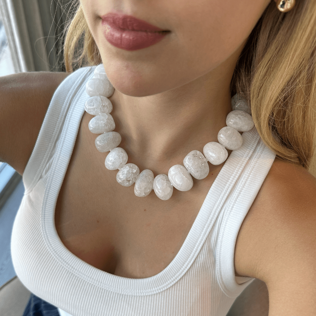 LUMINA TERRA NECKLACE - COLLARES - Malandra Jewelry - TC2040