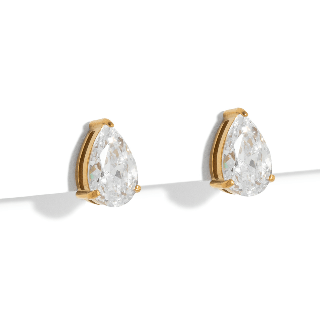 LUMINOUS DROP EARRINGS - ARETES - Malandra Jewelry - EUWA330-JDE0308029-3