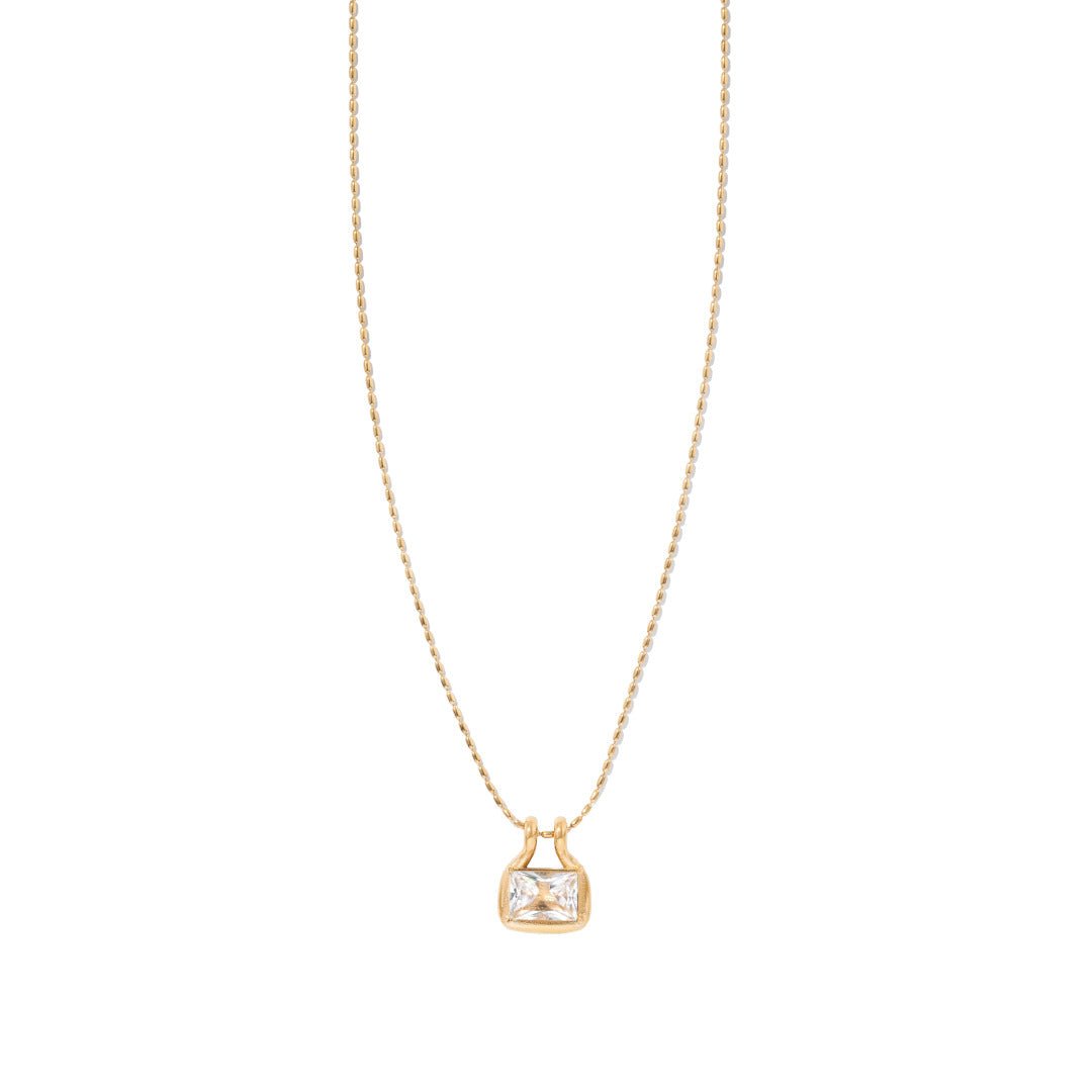 LUMINOUS GOLD NECKLACE - COLLARES - Malandra Jewelry - EUWC452-JDN0111135