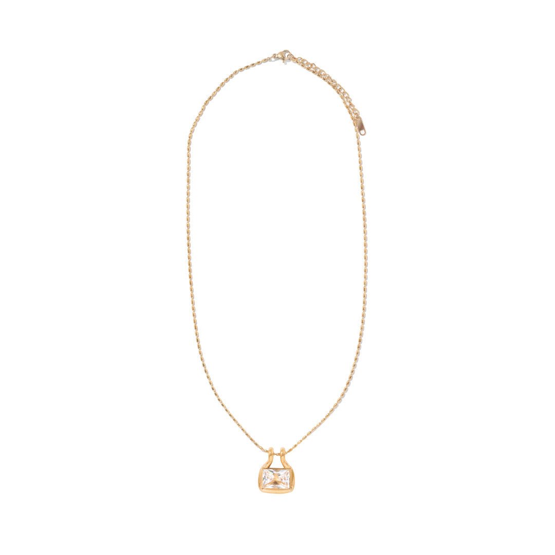 LUMINOUS GOLD NECKLACE - COLLARES - Malandra Jewelry - EUWC452-JDN0111135