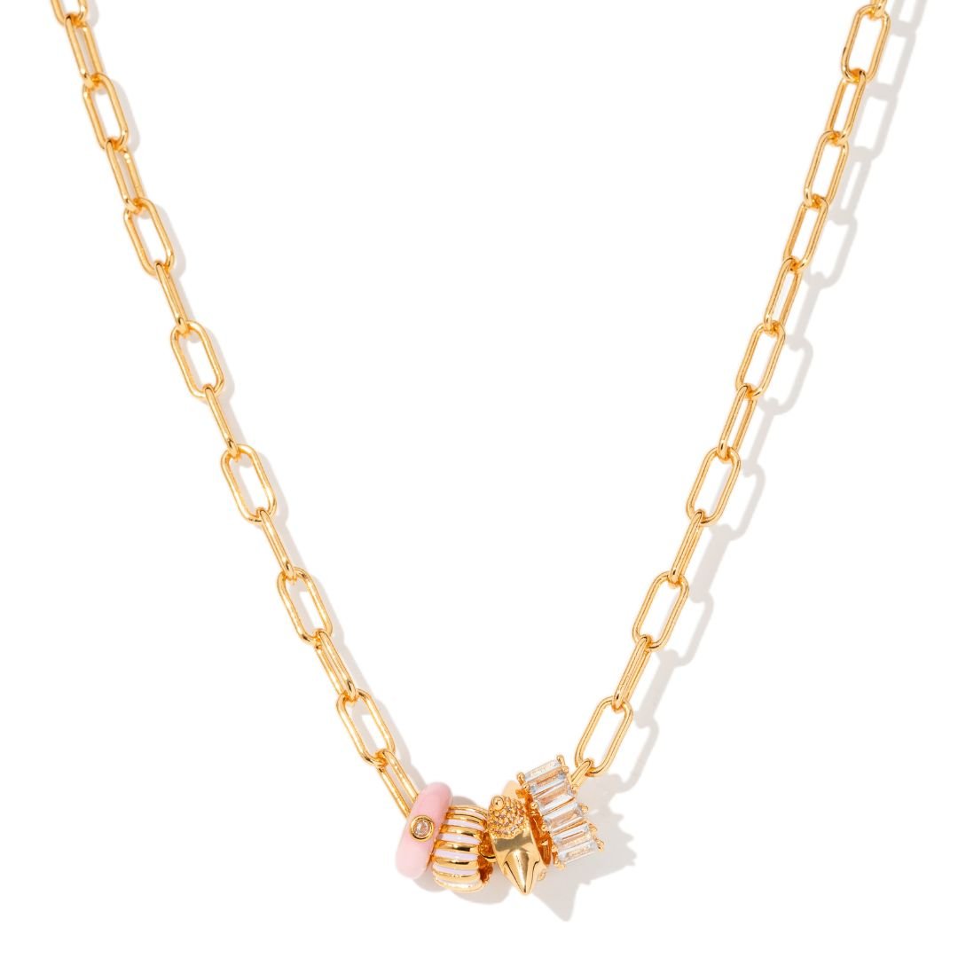 LUX CHAIN NECKLACE - COLLARES - Malandra Jewelry - EYHC178-Chain 1