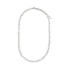 LUX CHAIN SILVER NECKLACE - COLLARES - Malandra Jewelry - EYHC178.P