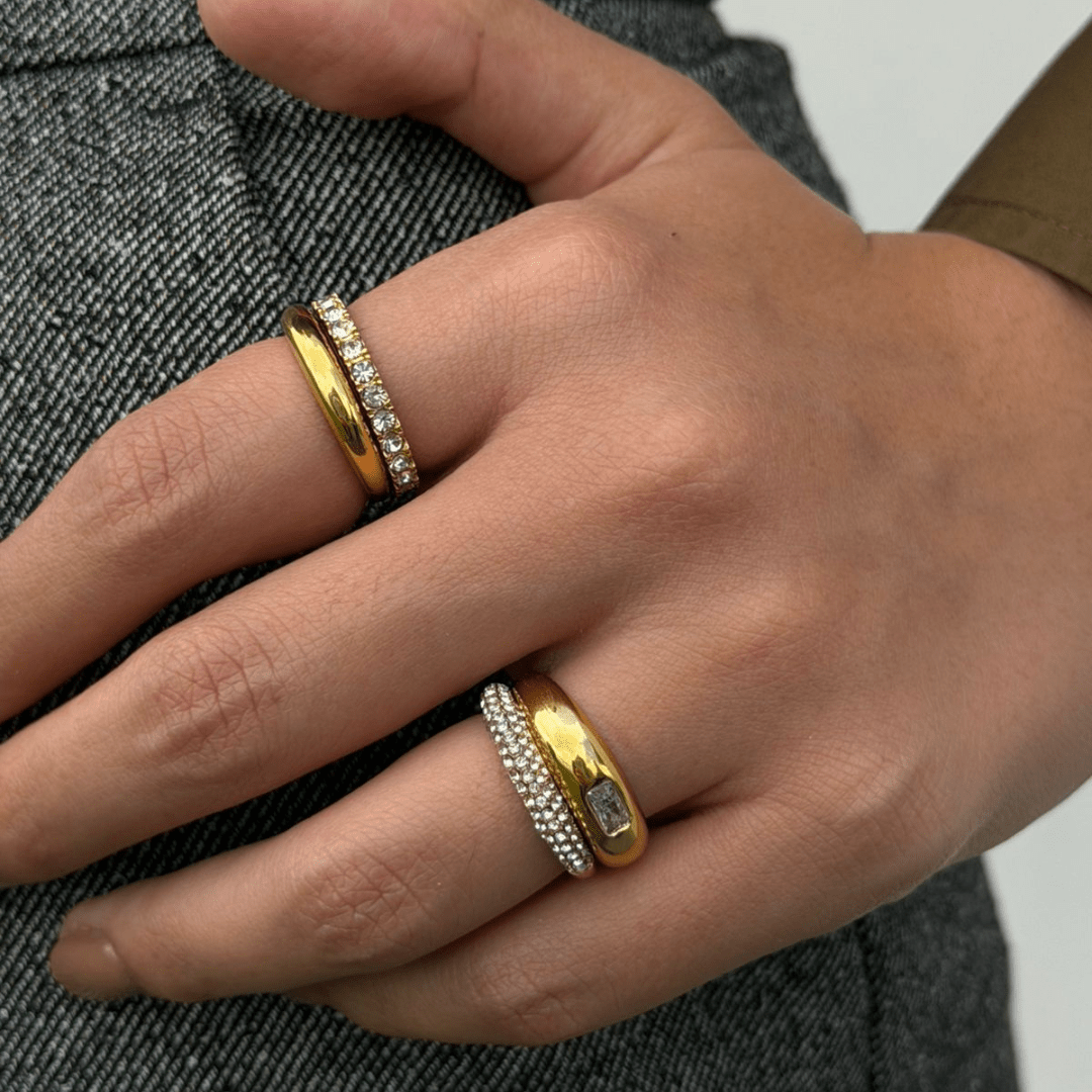 LUX ETERNITY ICON RING - ANILLOS - Malandra Jewelry - EUWR258.6