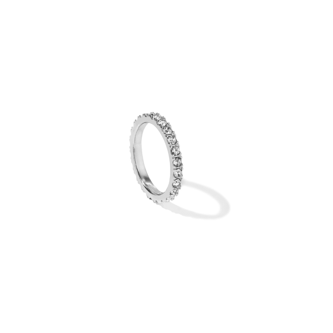 LUX ETERNITY SILVER ICON RING - ANILLOS - Malandra Jewelry - EUWR258.6.P