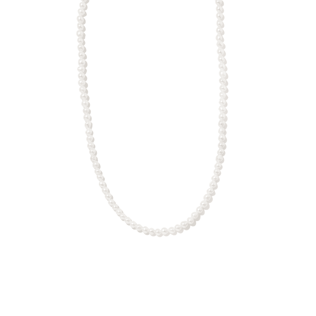 LUX PETITE PEARL NECKLACE - COLLARES - Malandra Jewelry - TC2310