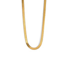 LUXE GOLDEN FLAT NECKLACE - COLLARES - Malandra Jewelry - EUWC151 - JDN20134 - 1