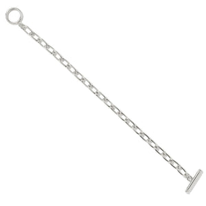 LUXE LINK SILVER BRACELET - PULSERAS - Malandra Jewelry - EUWP316.P-JDB201049-S