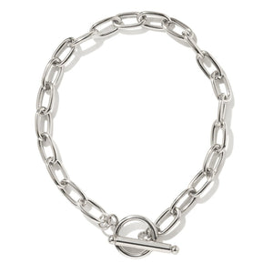 LUXE LINK SILVER BRACELET - PULSERAS - Malandra Jewelry - EUWP316.P-JDB201049-S