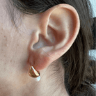 LUXE PEARL DROP EARRINGS - ARETES - Malandra Jewelry - ZWA1 - QX00919Y