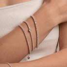 LUXE SPARK TENNIS BRACELET - PULSERAS - Malandra Jewelry - FBP476-1EPU0057-PP