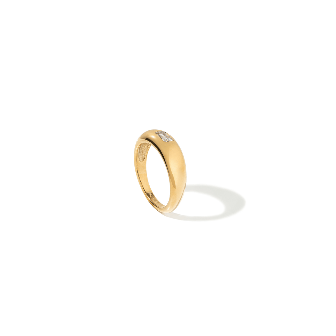 LUXE STONE ICON RING - ANILLOS - Malandra Jewelry - EUWR252.6 - DZJDR202506231NINA