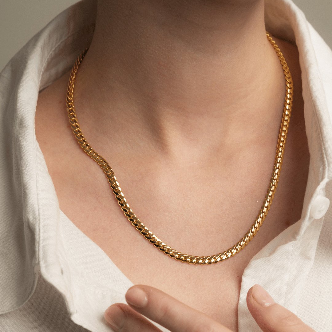 LUXE WOVEN ESSENTIAL NECKLACE - COLLARES - Malandra Jewelry - ICC510