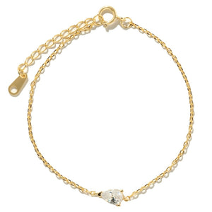MAJESTIC TEARDROP BRACELET - PULSERAS - Malandra Jewelry - EOBP13-sl314
