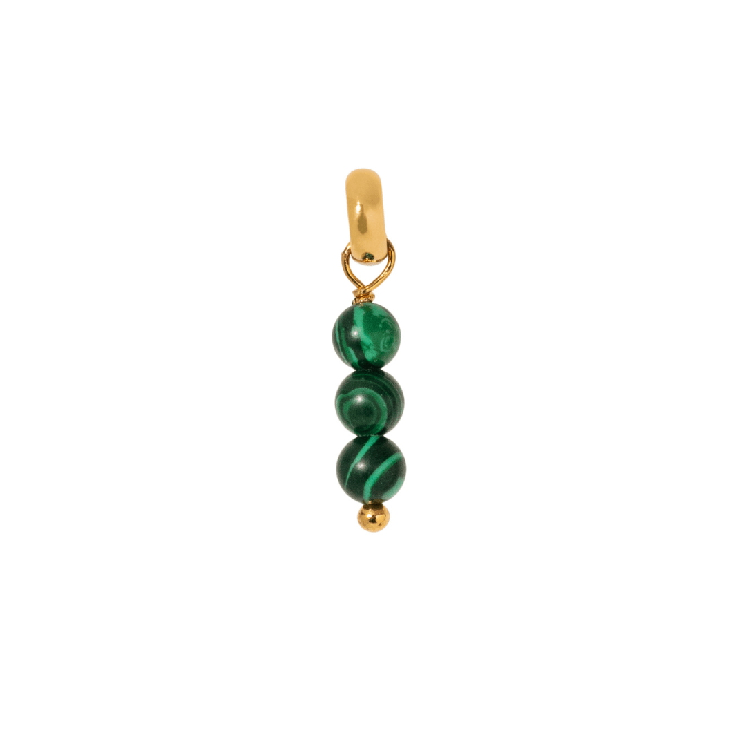 Malachite Grove Charm - DIJES - Malandra Jewelry - TD2577