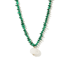 MALACHITE QUARTZ TERRA NECKLACE - COLLARES - Malandra Jewelry - TC2073
