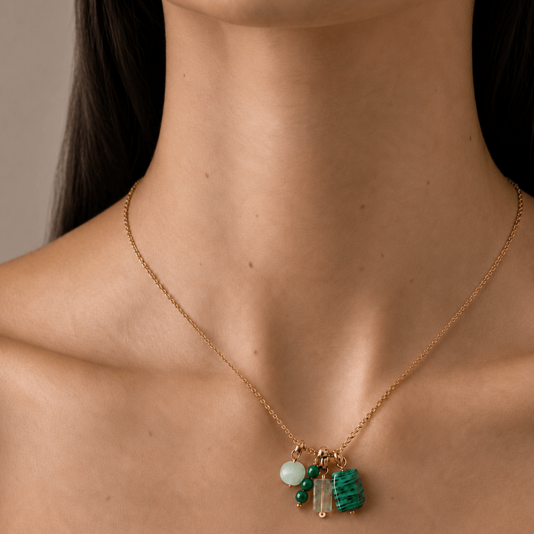 Malachite Verdant Charm - DIJES - Malandra Jewelry - TD2575