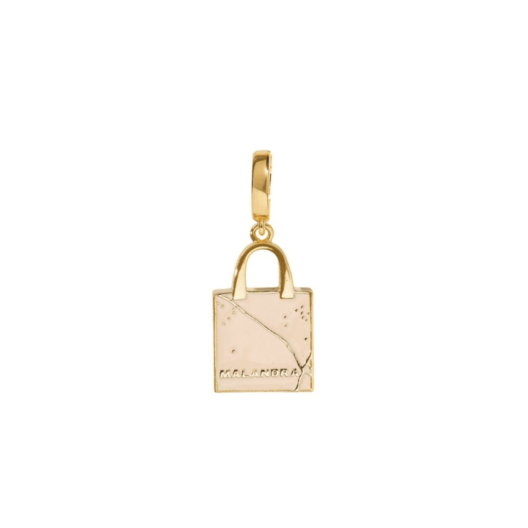 MALANDRA BAG CHARM - DIJES - Malandra Jewelry - EYHD108-3D SHOPPING BAG