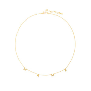 MAMA GOLDEN NECKLACE - COLLARES - Malandra Jewelry - ERC39-G60301511708C