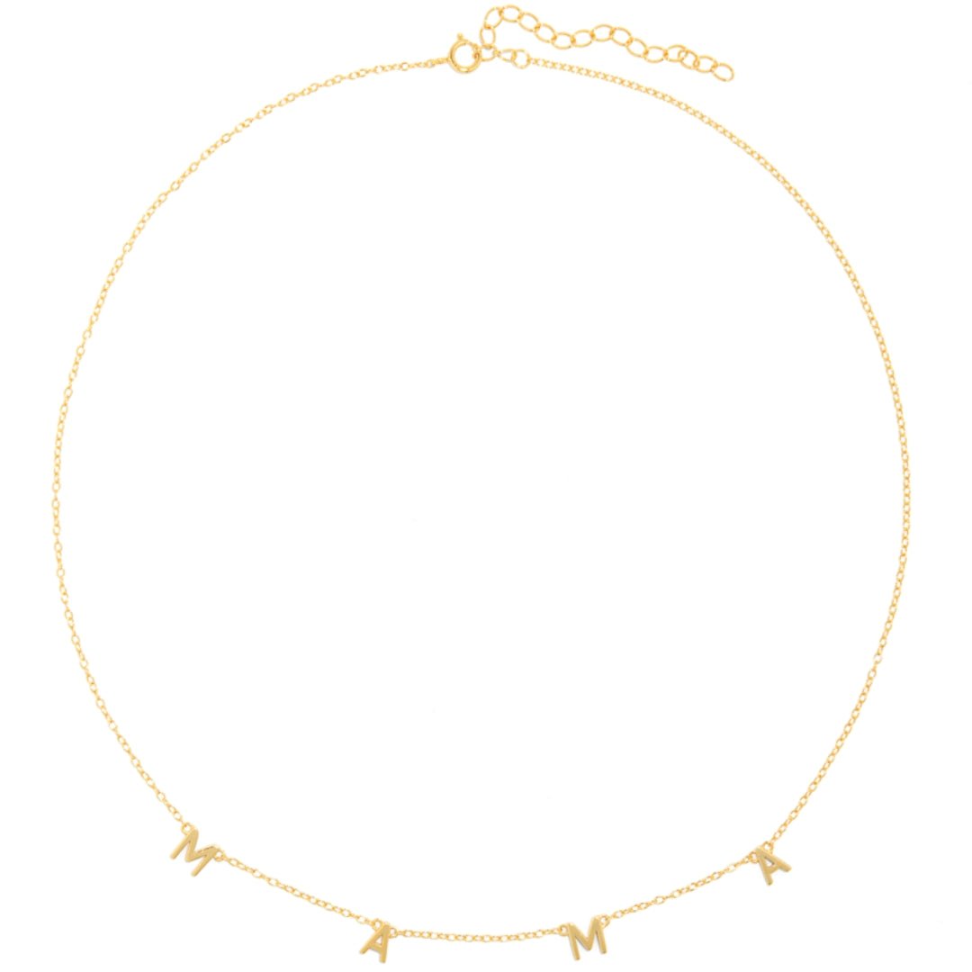 MAMA GOLDEN NECKLACE - COLLARES - Malandra Jewelry - ERC39-G60301511708C