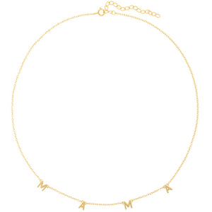 MAMA GOLDEN NECKLACE - COLLARES - Malandra Jewelry - ERC39-G60301511708C