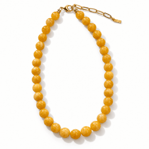 Mango Jade Terra Necklace - COLLARES - Malandra Jewelry - TC2718
