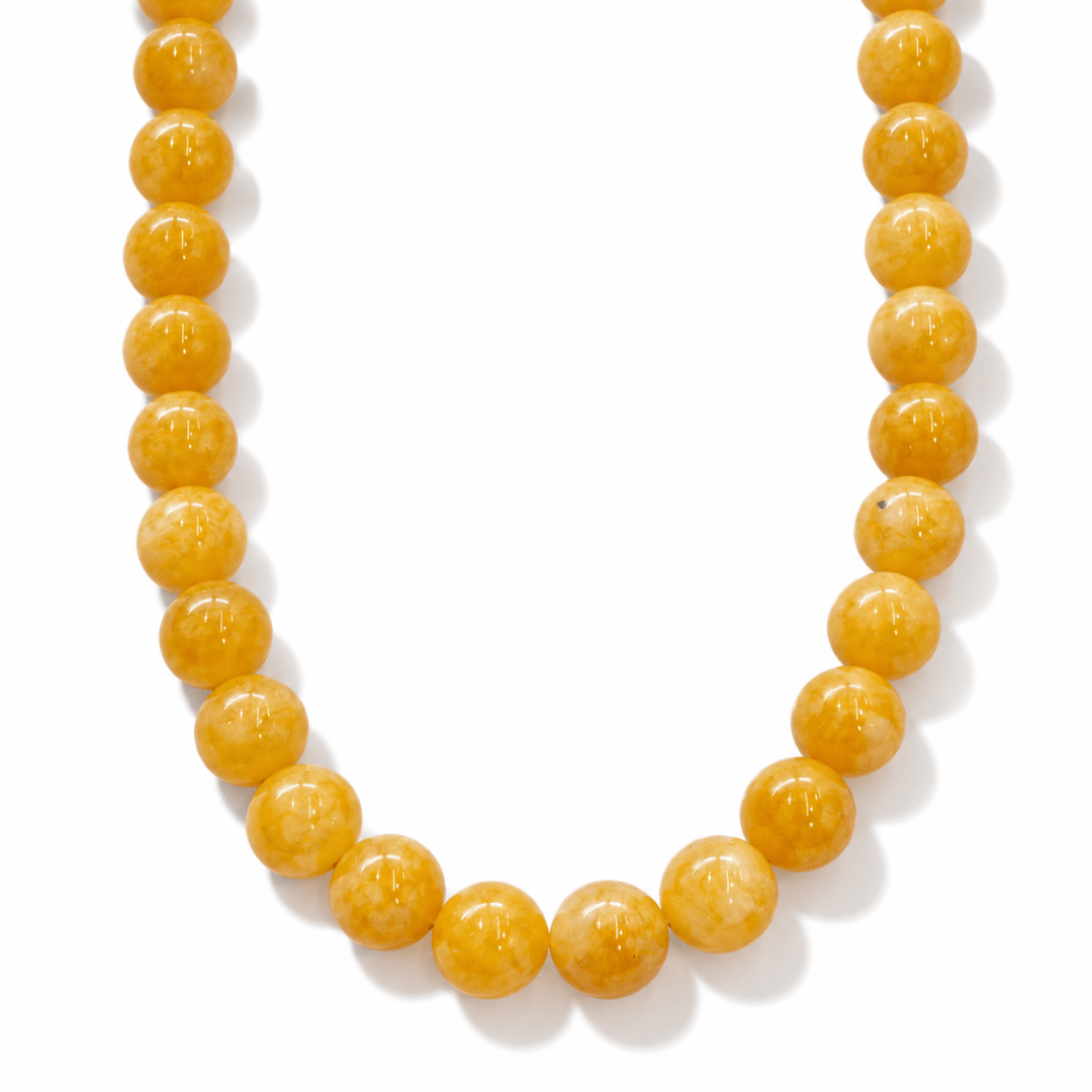 Mango Jade Terra Necklace - COLLARES - Malandra Jewelry - TC2718