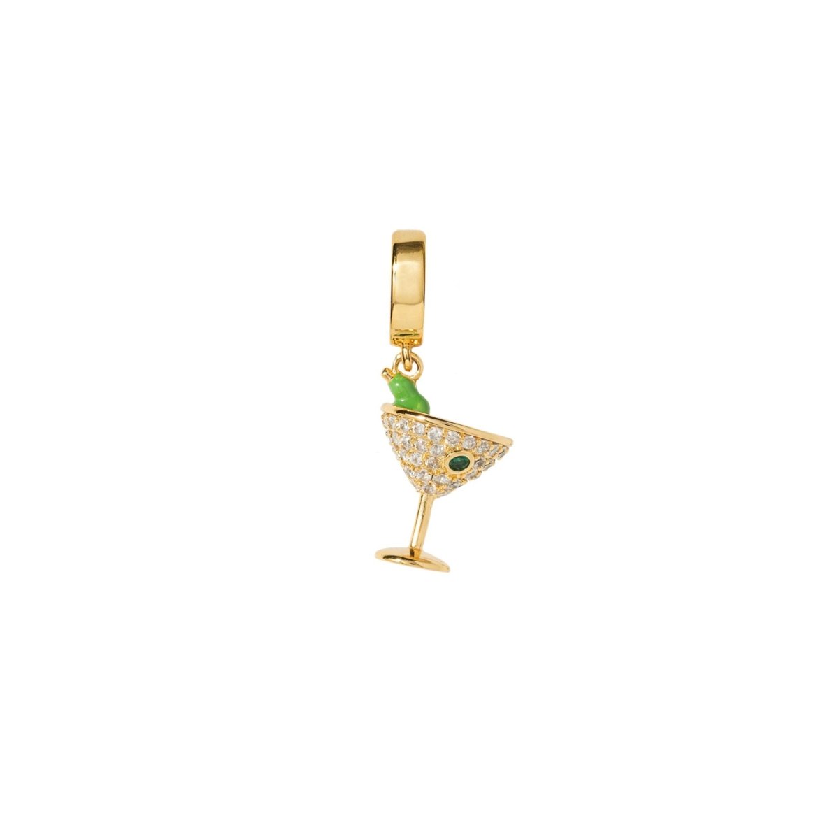 MARTINI CHARM - DIJES - Malandra Jewelry - EYHD113-3D MARTINI