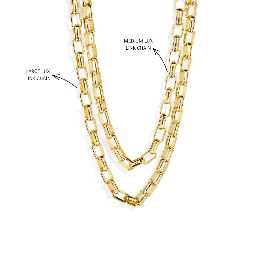 MEDIUM LUX LINK CHAIN - COLLARES - Malandra Jewelry - TC1864