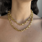 MEDIUM LUX LINK CHAIN - COLLARES - Malandra Jewelry - TC1864
