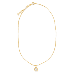 Milano Beaded Pear Necklace - COLLARES - Malandra Jewelry - LGC7-N-E4371