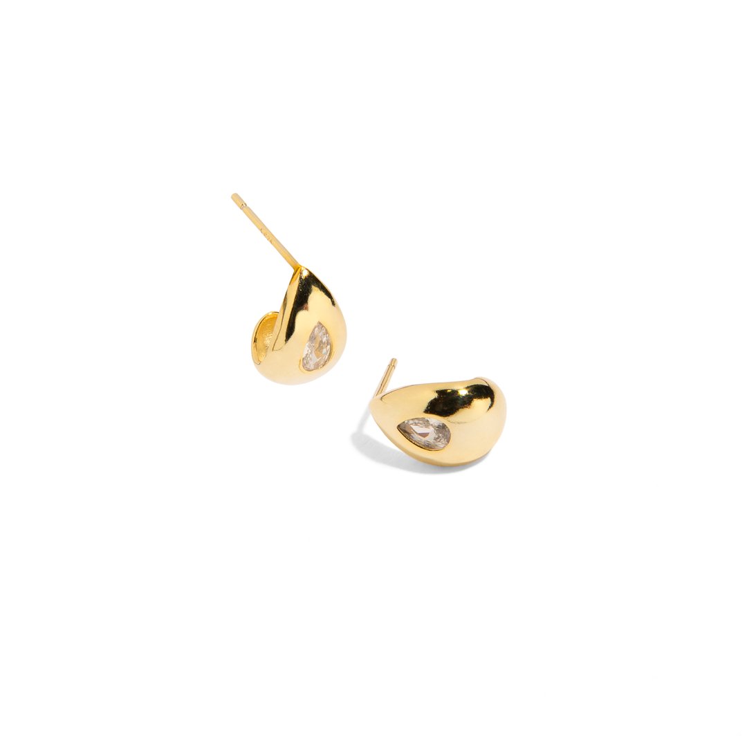 MILANO GOLDEN SPARK DROP - ARETES - Malandra Jewelry - ERA70 - 60238481602C
