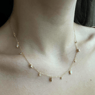 MILANO PINK DROPS NECKLACE - COLLARES - Malandra Jewelry - EAWC97 - MMN471