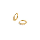 MILANO SCALING SPARK HUGGIES - ARETES - Malandra Jewelry - ERA80 - G60203831352C