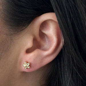 MINI BLOOM STUDS - ARETES - Malandra Jewelry - VCA271-4041