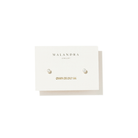 MINI PEARL LUXE STUDS - ARETES - Malandra Jewelry - VCA250 - 3542
