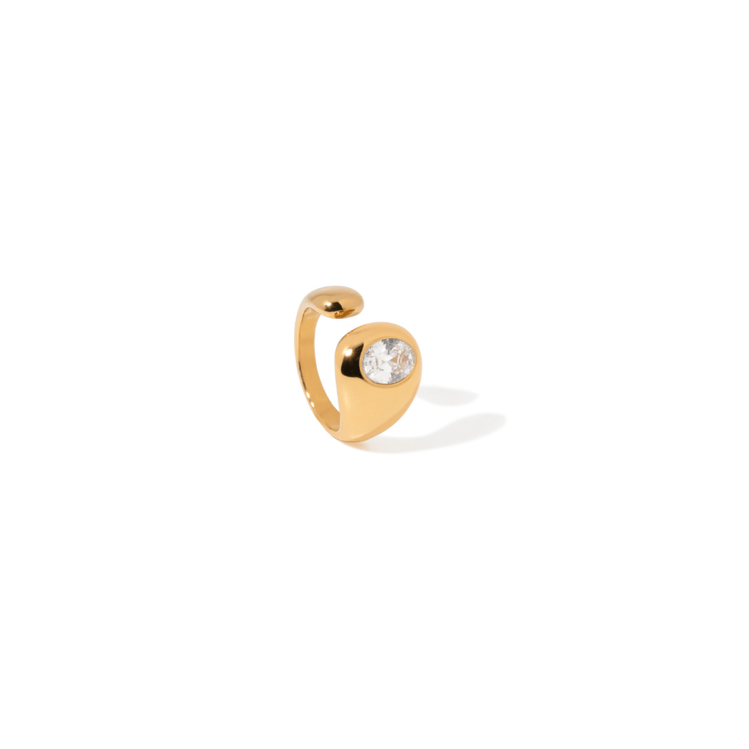 MINIMAL ZIRCONIA RING - ANILLOS - Malandra Jewelry - EUWR427.7-JDR0106002