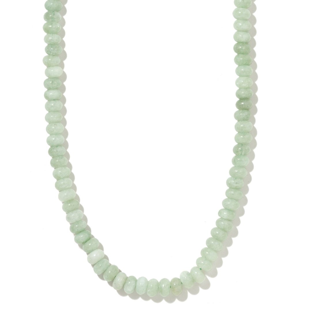 MINT JASPER TERRA NECKLACE - COLLARES - Malandra Jewelry - TC2446