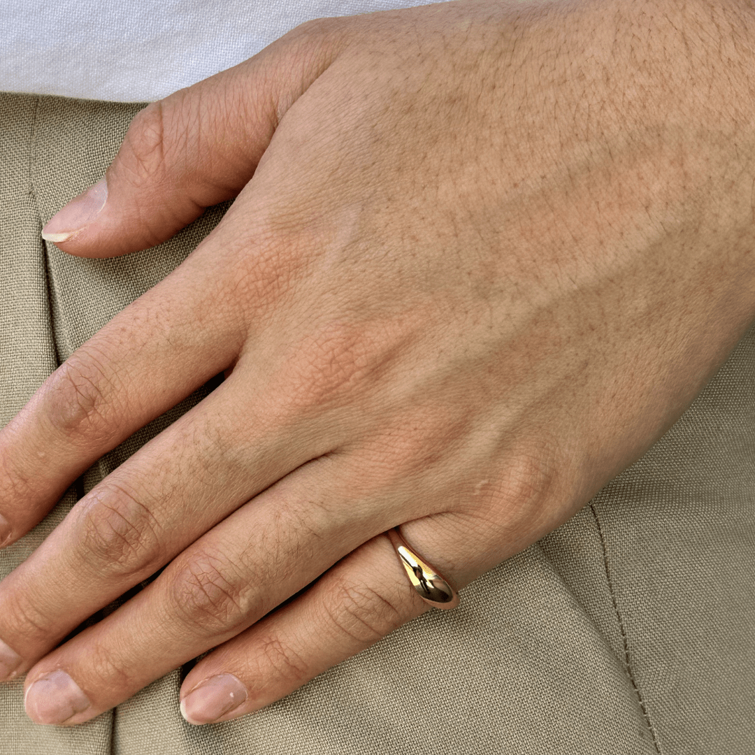 MODERN BAND RING - ANILLOS - Malandra Jewelry - VCR258.5-2002