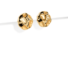 MOLTEN GOLDEN EARRINGS - ARETES - Malandra Jewelry - EVFA32 - 1159 - EH09459 - 0016D