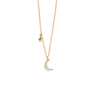 MOON AND STAR SERENA NECKLACE - COLLARES - Malandra Jewelry - EAWC81 - M230828001772