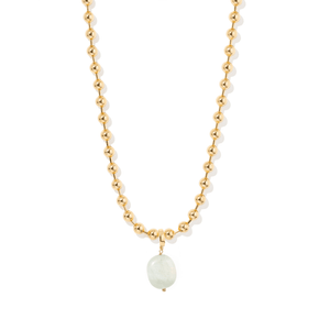 MORGANITE BEADED NECKLACE - COLLARES - Malandra Jewelry - TC2301 / EYHC13