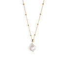 NATURAL PEARL BEADED NECKLACE - COLLARES - Malandra Jewelry - TC1816